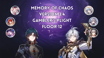 E1S1 Blade x E0S1 Phainon | Memory of Chaos 3.4 | Honkai: Star Rail