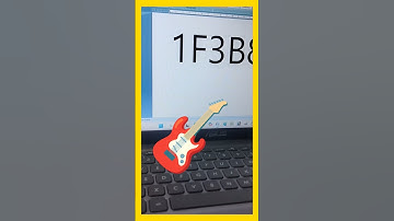 guitars symbol 🎸 in Ms word shortcut #guitar #msword #shorts #shortsfeed