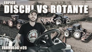 Farm Vlog#25 | Prepariamo tutto per la semina | New Holland T6 175 | Erpice a DISCHI vs ROTANTE