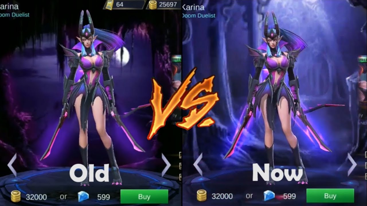 New Karina Doom Duelist Background Animation Rework | Mobile Legends