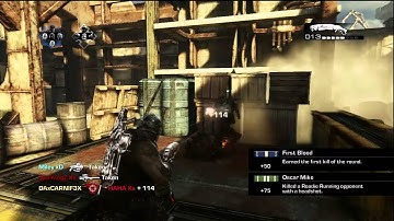 Gears of War 3 Execution on Drydock