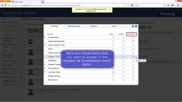 How to Customize Your Course Menu