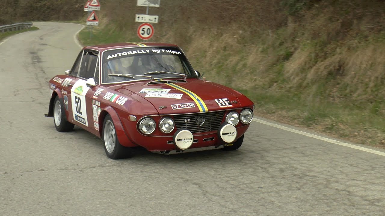 RALLY VALLATE ARETINE 2019 GIULIANI SORA LANCIA FULVIA RALLY