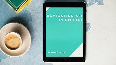 Book - Navigation API in SwiftUI