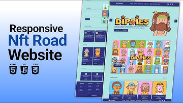 Best Responsive Nft Ordering Website Development: HTML, CSS, JavaScript Tutorial