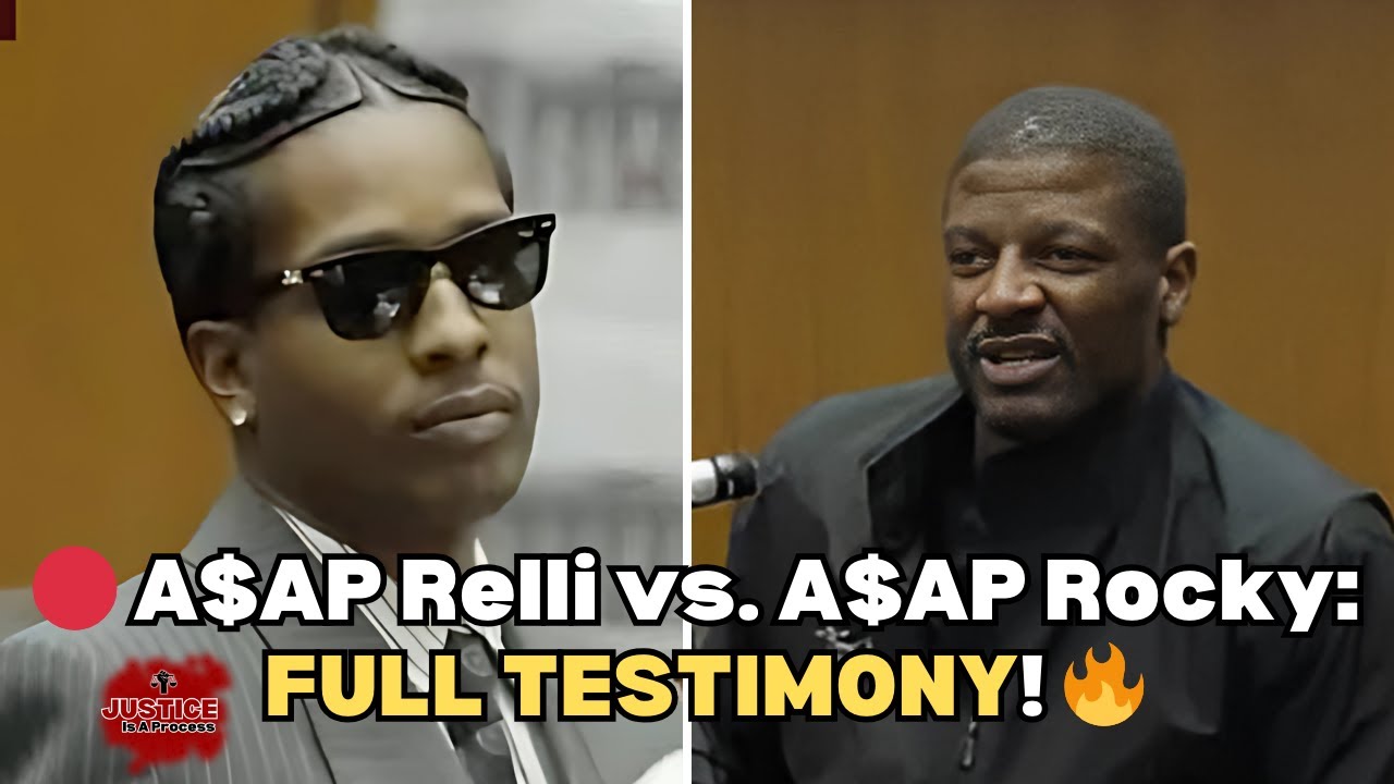 🔥 A$AP Relli Testifies Against A$AP Rocky in Shooting Trial | FULL ...