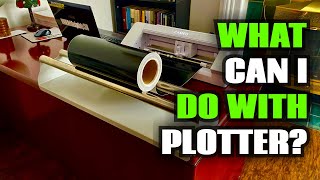 What can I do with cutting plotter?