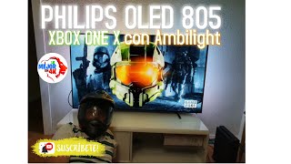 Lo Mejor En 4K Leoni Ruiz Videos Televisor 4K HDR Philips OLED 805  -  AJUSTES en Videojuegos XBOX one X -  AMBILIGHT inmersión TOTAL