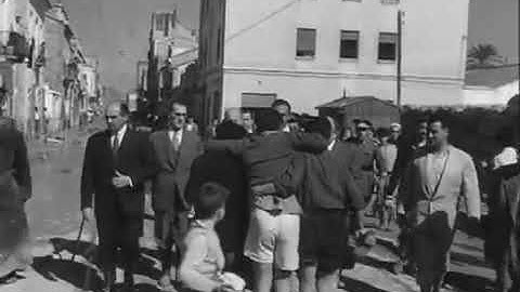 Riada Valencia, el 15 octubre 1957