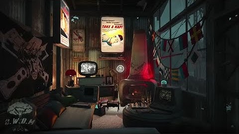 Nautical Nap Nook: 10-Hour Fallout 4 ASMR with Thunderstorm and Rain
