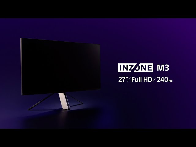 INZONE M3 Gaming Monitor | Sony - YouTube