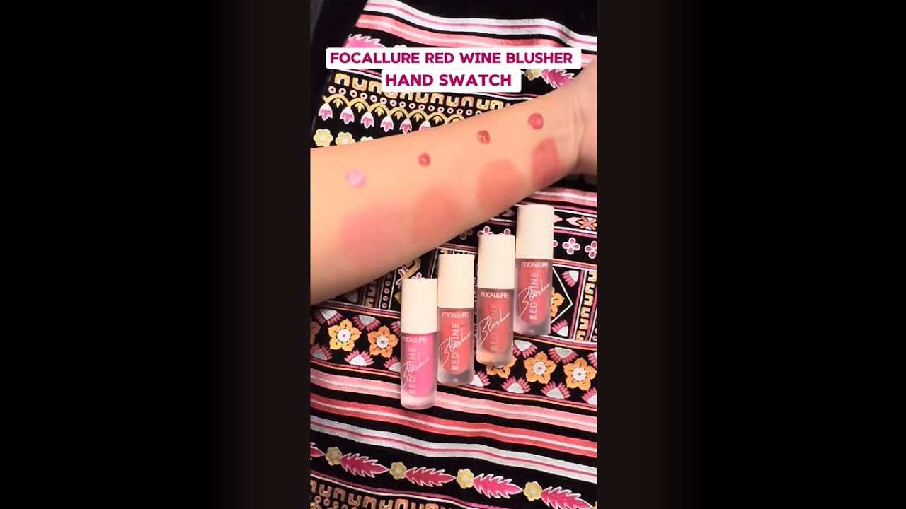 Focallure Hangover RED WINE Blusher | Liquid Blush