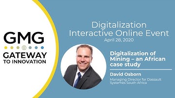 GMG Online Event: Digitalization of Mining – an African case study