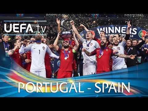 Futsal EURO 2018 final highlights: Portugal v Spain