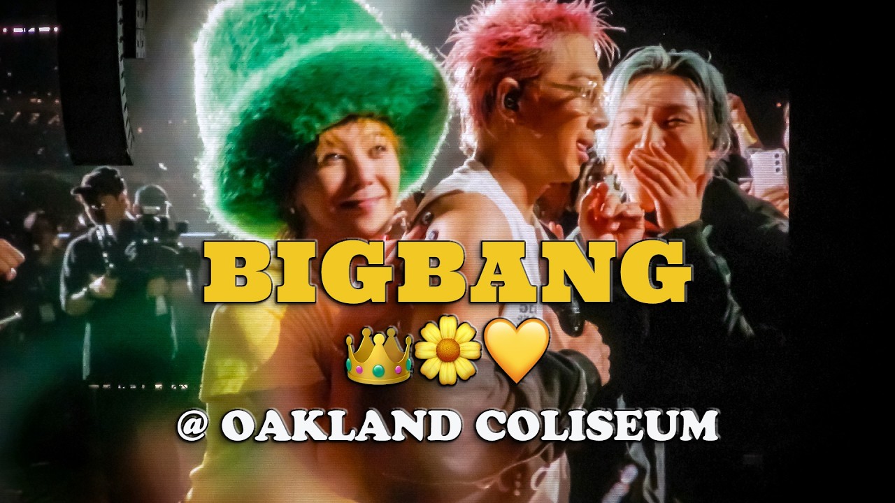 BIGBANG @ Oakland Coliseum - YouTube