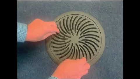 Nailor ANFD Swirl Diffuser Face Adjustment for Volume Control