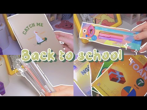 Video BACK TO SCHOOL || Mình Đã Chuẩn Bị Những Gì Cho Năm... - youtube