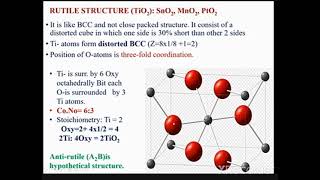 #Rutile structure nd antirutile discuss (crystal structrure)