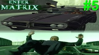 Enter The Matrix PS2 Gameplay #5 [Freeway Chase]