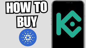 How To Buy ADA On Kucoin