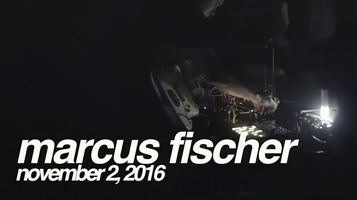 Marcus Fischer Live Performance