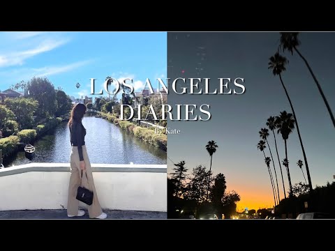Staycation Vlog🌴|  Abbot Kinney *Adidas Samba, Weekend in Venice Beach,Cafe hopping, Happy hour 🫶