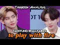 TaeKook Análise 2020 | Kim Taehyung realmente gosta de brincar com fogo
