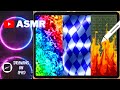 ASMR Digital Drawing on iPad : Part #1 Procreate Tutorial for Beginners