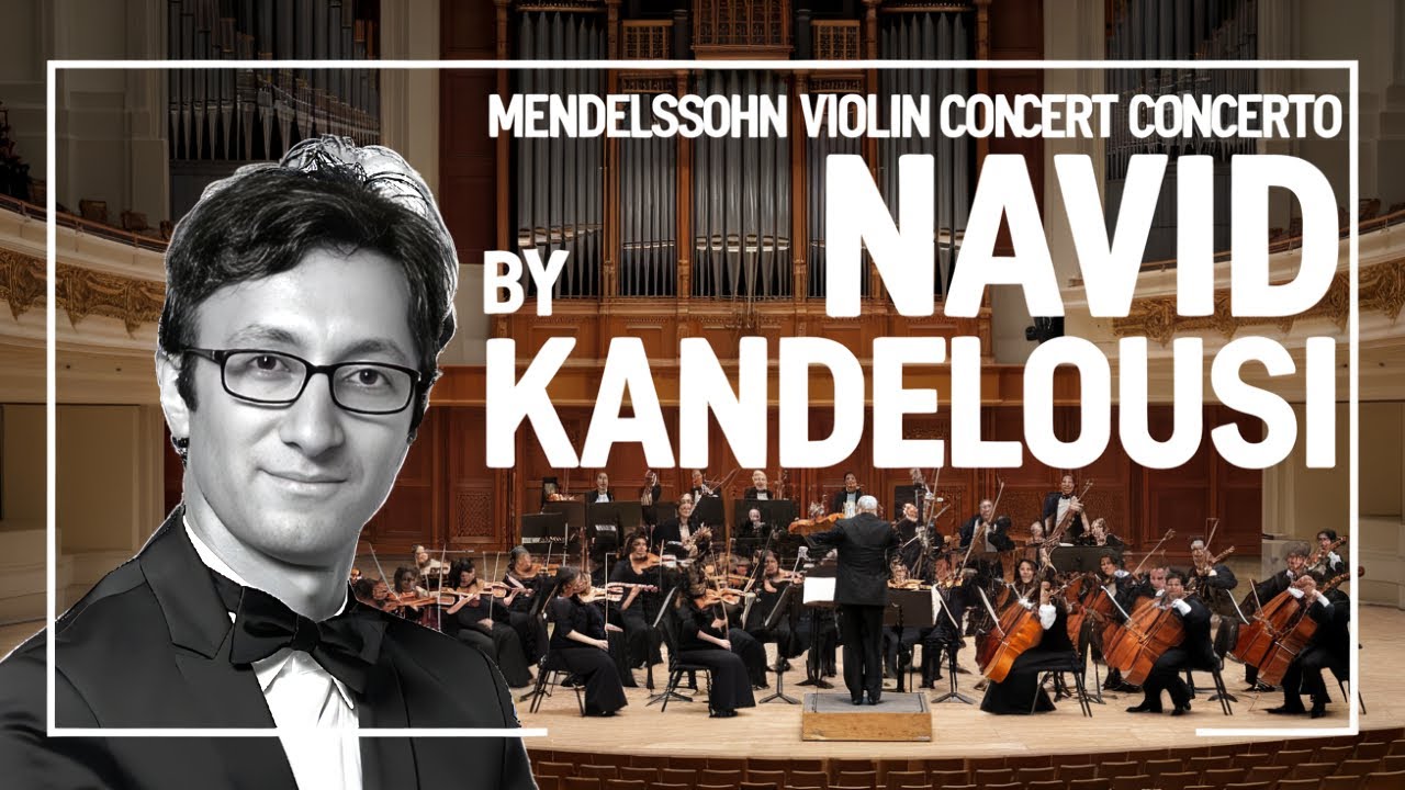 First movement of Mendelssohn violin concerto performed by Navid ...