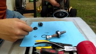 Stihl trimmer gear head tear down (basic instructions)