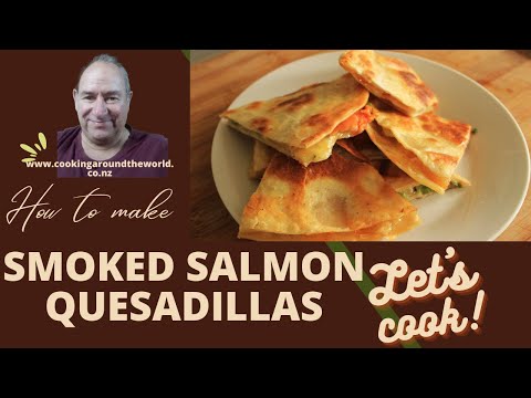 Smoked Salmon Quesadillas  |  Smoked Salmon And Camembert