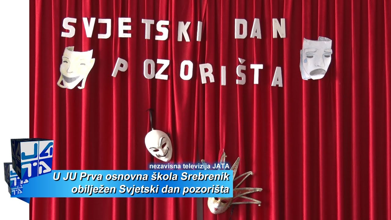 Svjetski dan pozorišta u Prvoj osnovnoj školi Srebrenik