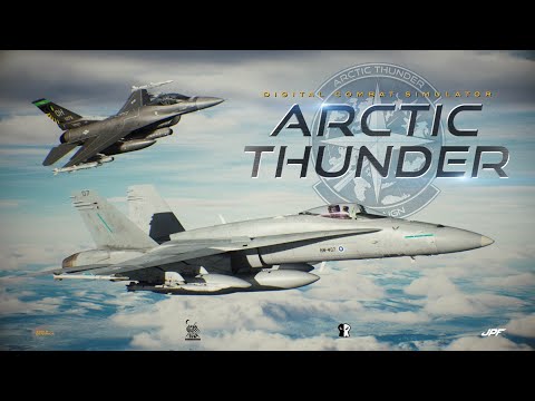 ARCTIC THUNDER – F-16C & F/A-18C Dual Campaign (DCS Extra Footage)