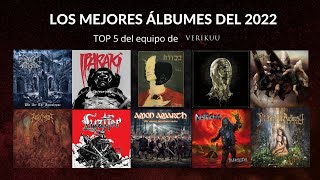 TOP 5 MEJORES ÁLBUMES DE METAL 2022 | Equipo Verikuu