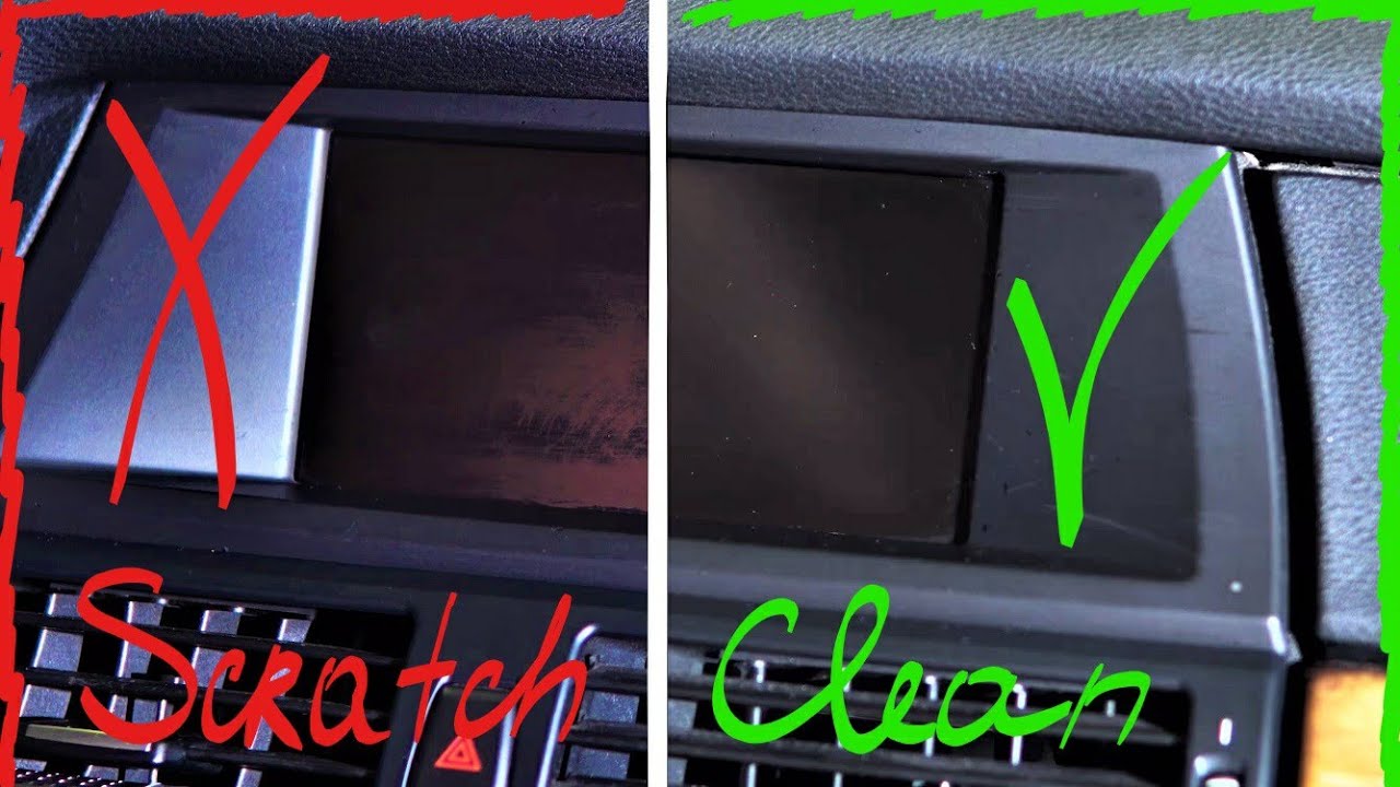 How to remove scratches from car touchscreen: Easy steps