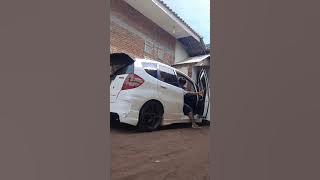 honda jazz ge8 tes suara knalpot jz racing #handa jazz 2010