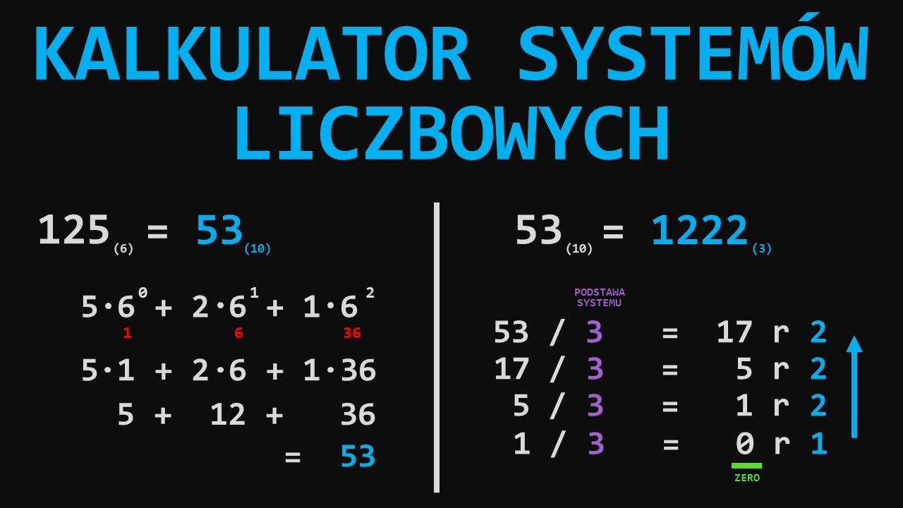 Porównywanie Liczb Kalkulator [45] (C#) Kalkulator systemów liczbowych - YouTube