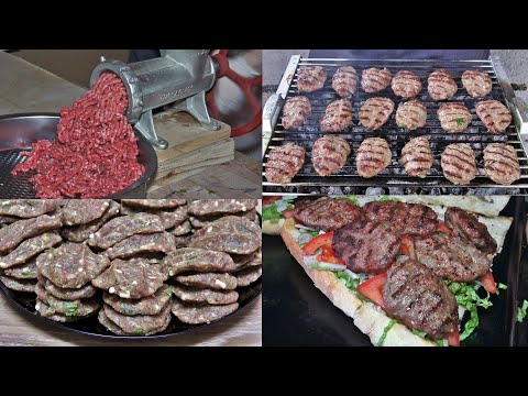 Turkish Meatballs Kofta Recipe | Traditional Turkish Meatballs | How To Make Grilled Meatballs