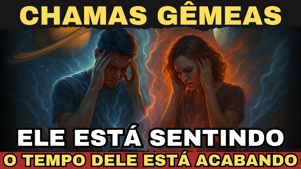 ⚠️ CHAMAS GÊMEAS — O DIVINO MASCULINO ESTÁ SENTINDO A LINHA DO TEMPO SE FECHAR ⚠️