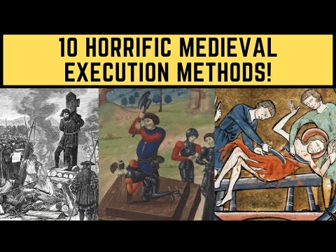 10 HORRIFIC MEDIEVAL EXECUTION METHODS!