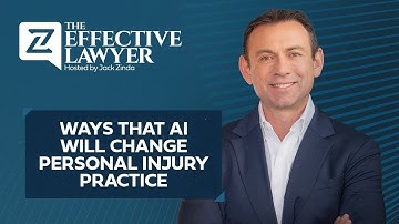 Ways That AI Will Change Personal Injury Practice