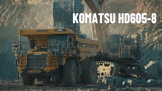 Wozidła sztywnoramowe Komatsu HD605-8 / Opinia Klienta - Grupa PGS