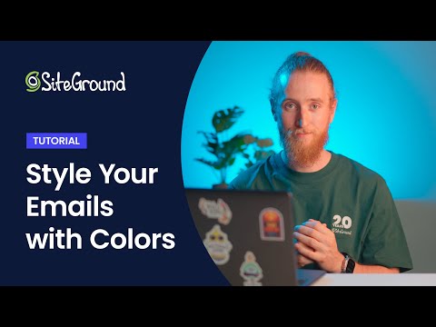 How to Change the Colors of Your Email with SiteGround Email Marketing?