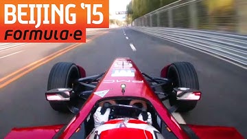 Loic Duval Onboard Lap w/ Dario Franchitti - Beijing ePrix