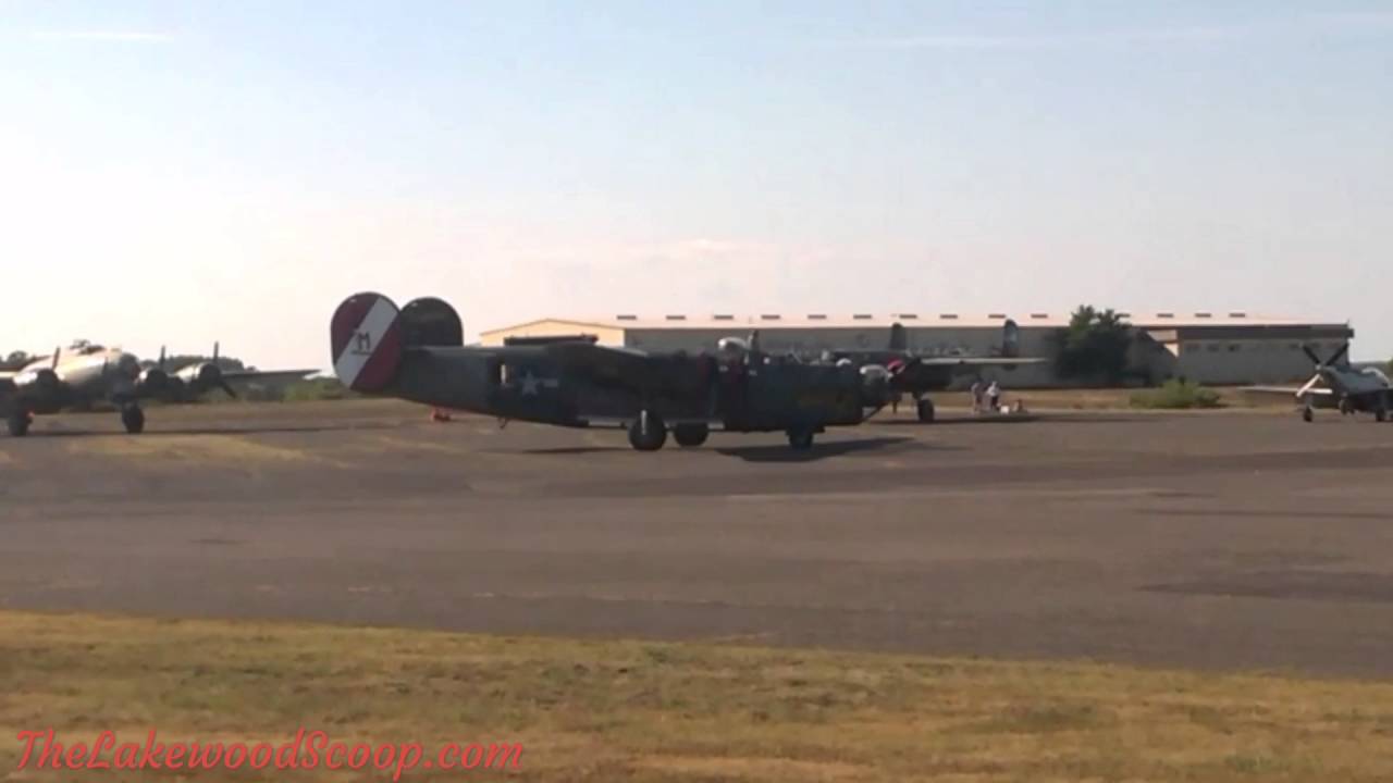 Ww2 era plane show Monmouth executive airport