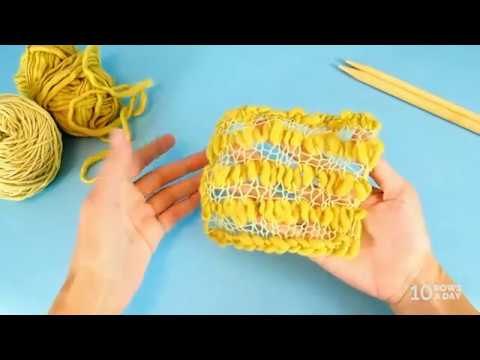 Making gradient yarn with a knitted tube – Nicolesy Knits