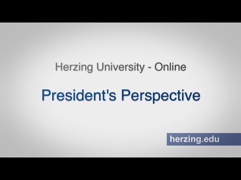 Herzing Online: President's Perspective