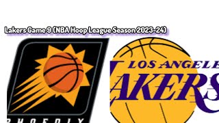 Rui & Christian led the way vs. Suns in CLOSE game (LAL VS PHX) NBA Hoop League Season 2023-24 GM 9