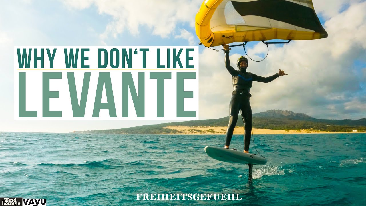 WINGFOIL TARIFA | Why we don't like the Levante that much! | Cinematic Wingfoil VLOG | Ep. 04