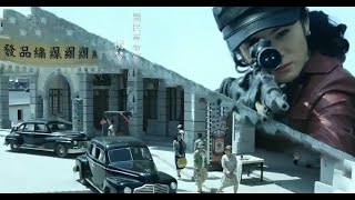 [Intense Gunfight Movie] The beauty excels in marksmanship,taking down moving targets with one shot.